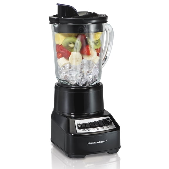 Hamilton Beach Wave Crusher 700 W 48 oz 3-Speed Blender, Black