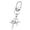Silver, variant on Artistic Moon and Stars Keychain Strong Alloy Metal Trendy Moon Key Rings Pendant Accessory for Personal Use