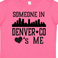 thumbnail image 4 of Inktastic Denver Colorado Someone Loves Me Skyline Boys or Girls Toddler T-Shirt, 4 of 5