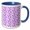 Blue/White, variant on 3drose, Abstract Geometrical Colorful Circle Pattern Background Design, 11oz Mug