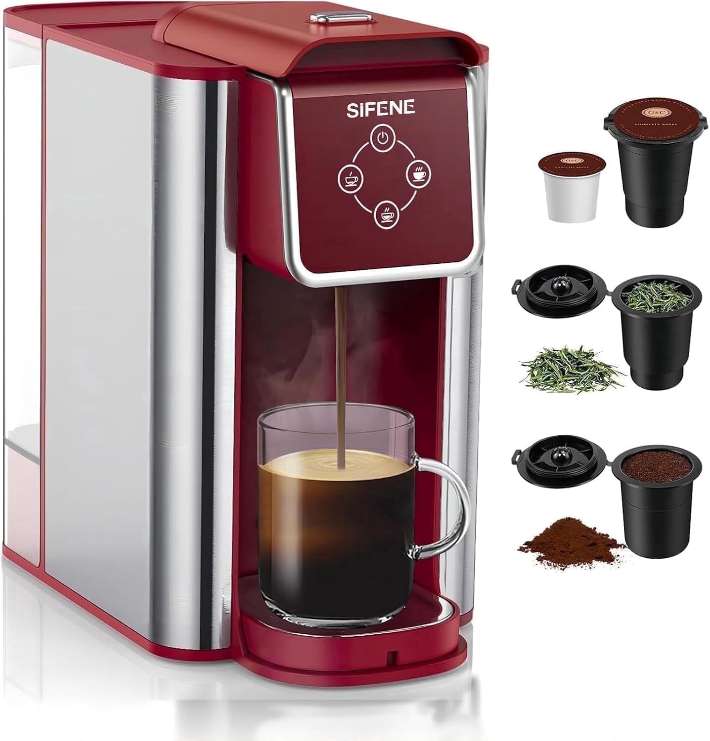 Cuisinart, Soho Single-Serve Coffeemaker, SS-7BK, Black - Walmart.com