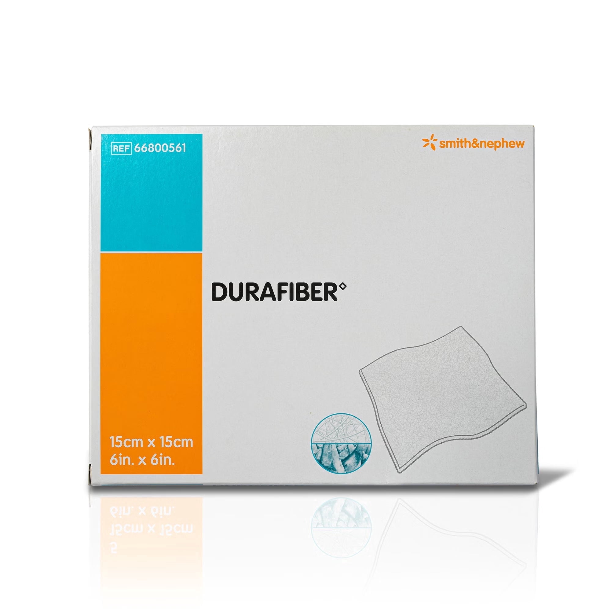 Durafiber Cellulose Ethyl Sulphonate Fibers First Aid Gauze Pad 6" x 6", 1 Count
