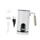 thumbnail image 4 of Espumador de leche eléctrico y vaporizador de bebidas. Ahorra espacio. Ajustable con 5 modos. Vaporizador automático para café, chocolate y matcha. blanco, 4 of 9