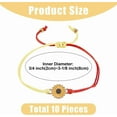 thumbnail image 2 of 10pcs 5 colors Alloy Sunflower Link Bracelets set Adjustable Bracelets Mixed color Inner Diameter: 3/4 inch(2cm)~3-1/8 inch(8cm) 2pcs/color, 2 of 7