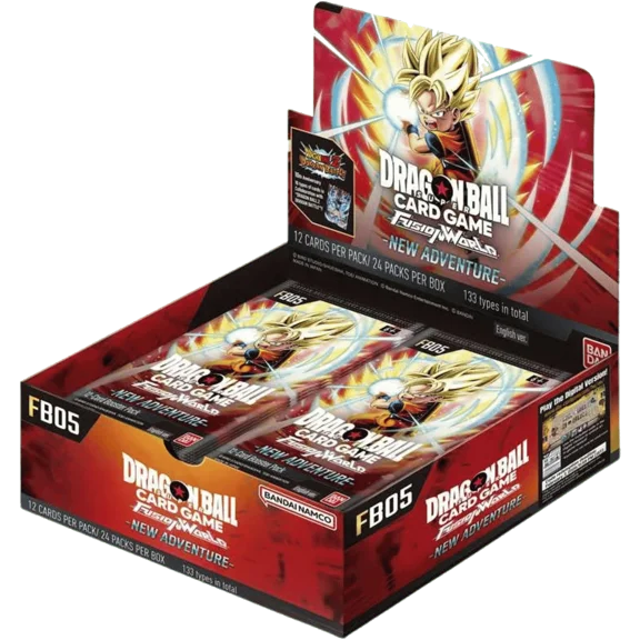 Dragon Ball Super TCG: Fusion World - New Adventure FB05 Booster Box (24 Packs)