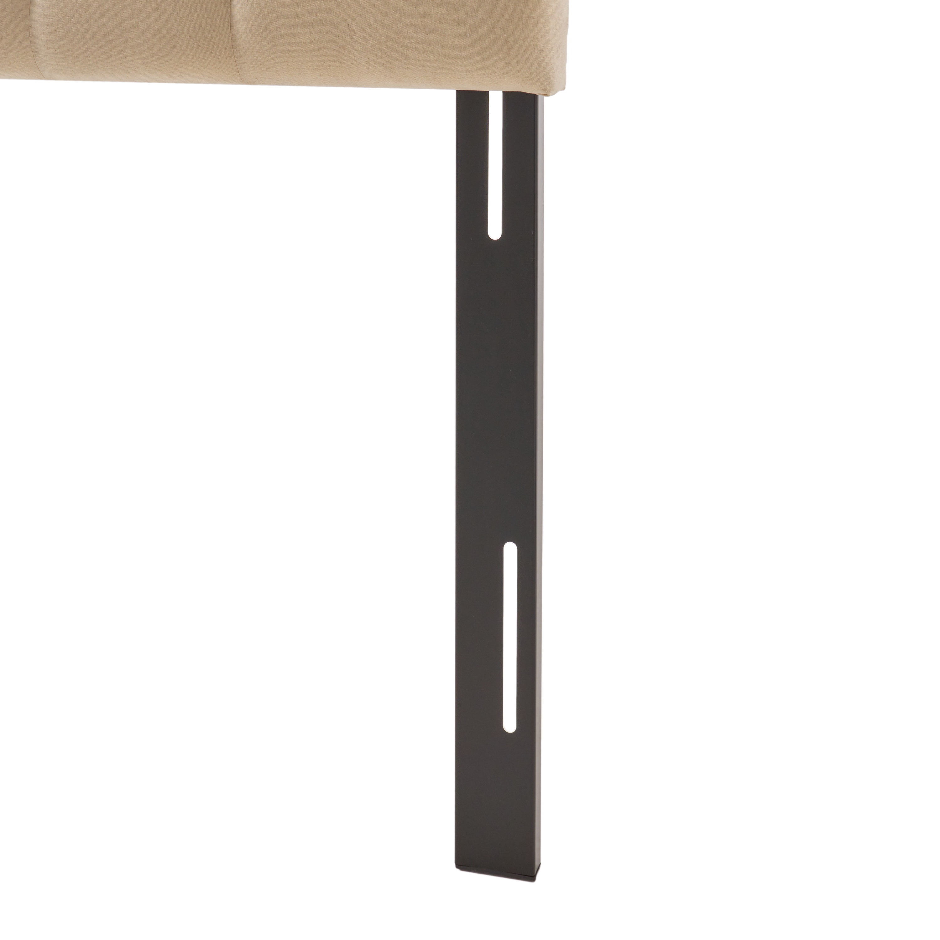 Mardi Fabric Queen/ Full Headboard, Beige