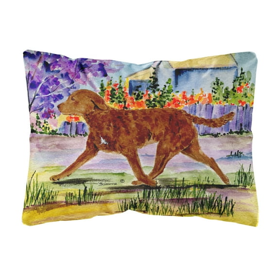 Chesapeake Bay Retriever Decorative Canvas Fabric Pillow