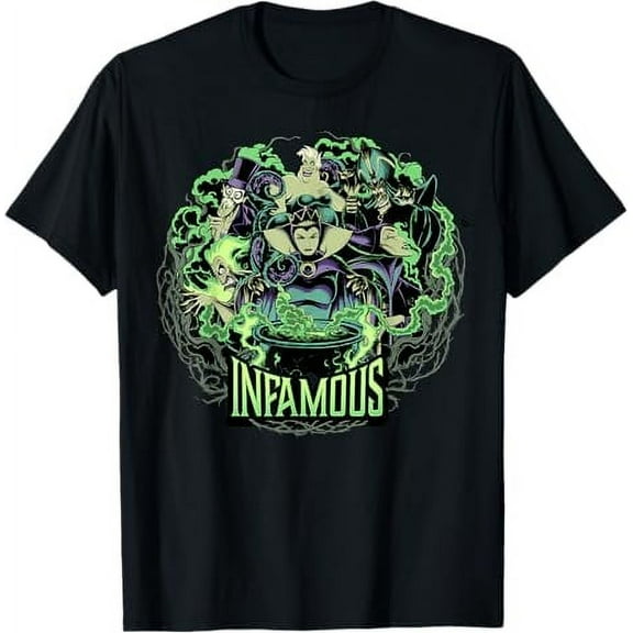 Disney Villains Infamous Evil Group T-Shirt