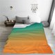 thumbnail image 5 of Balery Orange To Teal Gradient1 Manta de Felpa Suave y Acogedora – Cobija de Franela Aterciopelada para Cama, Lavable y Cálida para Sofá, Mascotas, Transpirable-80"x60", 5 of 7