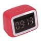 thumbnail image 4 of Despertador Digital Bling Bling con Altavoces Inalámbricos Luz Nocturna Radio FM Rojo, 4 of 12