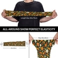 thumbnail image 4 of Lsque Harvest Pumpkins Cooling Arm Sleeves for Men & Women -Compression Sleeves to Cover Arms for Working,Sun Sleeves for UV Protection,Breathable, Moisture-Wicking, 4 of 8