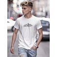 thumbnail image 1 of Youth Casual Short Sleeve T-Shirt with Mountain Graphic Print - Stretch Knit Fabric, Breathable Regular Fit for Outdoor Summer Activities & Casual Attire, Cute Shirts for Summer, Comfortable Teen, 1 of 6