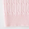 thumbnail image 7 of Cdudpw Girls' Long Sleeve Knitted Cardigan Kids Button Closure Shrug Sweaters Cropped Jacket Tops(M242-Pink), 7 of 7