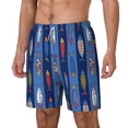 thumbnail image 2 of Uemuo Cute Fish Pattern Mens Swim Trunks Quick Dry Board Shorts with Mesh Lining, Stretch Beach Shorts Quick Dry No-Chafing Board Shorts-Small, 2 of 9