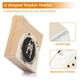 thumbnail image 5 of Yayeee Napkin Holder for Table Kitchen Paper Tissue Organization, Beige Astronaut Space, 5 of 8