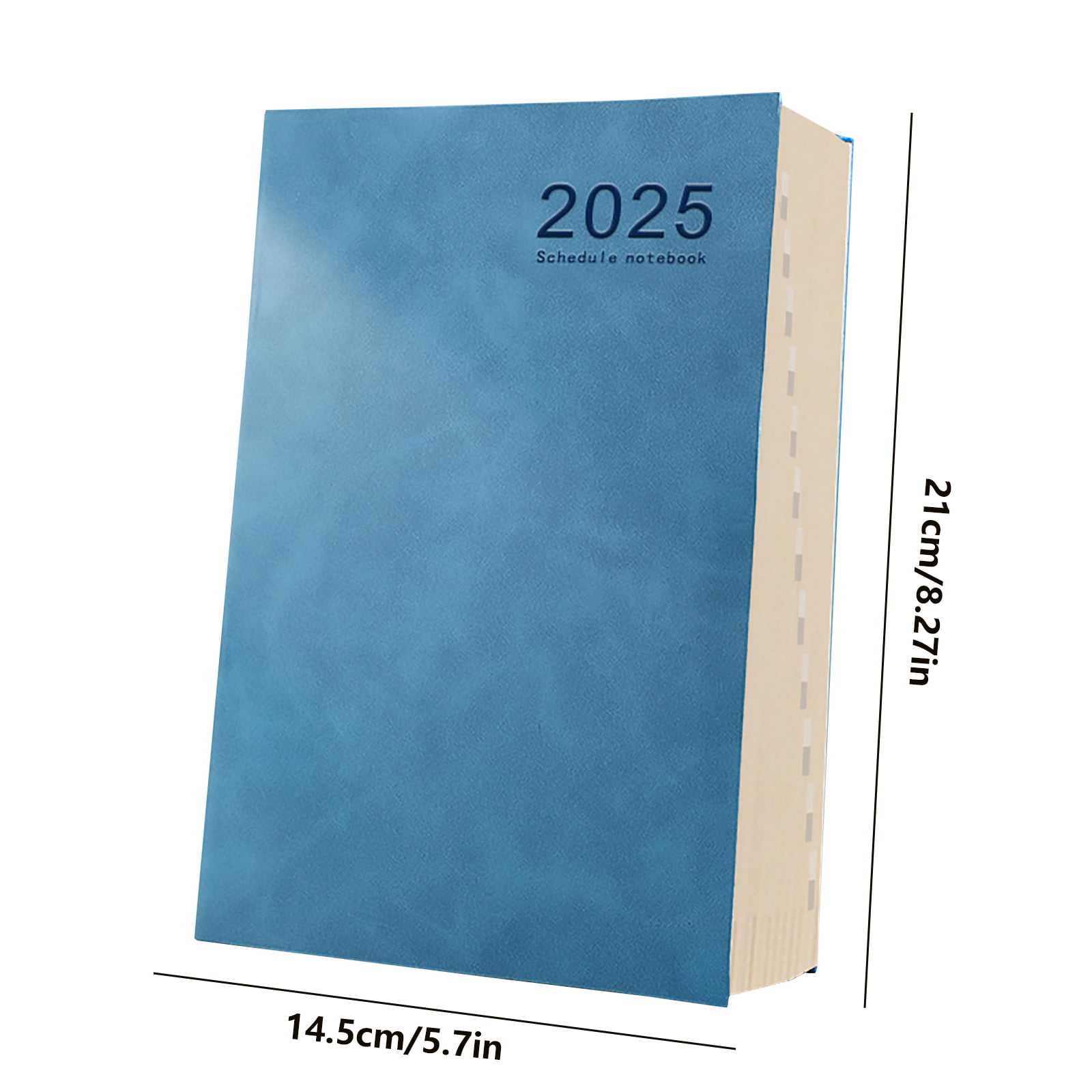Weekly Planner Notebook Hardcover Calendar Planner With Monthly Tab 80Gsm Thick Paper Daily Planner 365-Day Office Plan