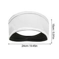 thumbnail image 3 of Clearance! Hontri Pc Hairband Clearance under $5, Men Women Casual Workout Sports Headband Running Yoga Elastic Hair Accessories Headband On Sale, 3 of 9