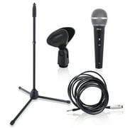 Best Pyle Vocal Microphones - Pyle Handheld Dynamic Microphone Kit with Mic Stand Review 
