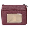 thumbnail image 4 of Estuche grande para tarjetas y monedas Julia Buxton Hudson Pik-Me-Up®, color rojo, 4 of 5