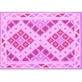 thumbnail image 1 of Ahgly Company Indoor Rectangle Southwestern Pink Country Area Rugs, 2' x 3', 1 of 4