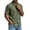Army Green, variant on CBASIHI Mens Short Sleeve Button Down Shirts- Summer Casual Loose Fit Breathable Collared Business Work Wear Top Light Blue Size S-3XL