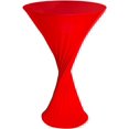 thumbnail image 3 of HSHDLDF JISEN Nappe de Cocktail en Spandex Ajustée Extensible Élastique 32x43 Pouces C-Rouge, 3 of 7