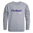 thumbnail image 1 of W Republic 556-363-HGY-01 Men Portland Pilots Script Crew Fleece, Heather Grey - Small, 1 of 1