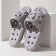 thumbnail image 2 of jiaxiM Slippers for Women Outdoor Non Black Slides for Women Breathable Open Toe Thick Sole Women's Walking Sandals with Support for Bathroom Indoor Outdoor Beach, 2 of 4