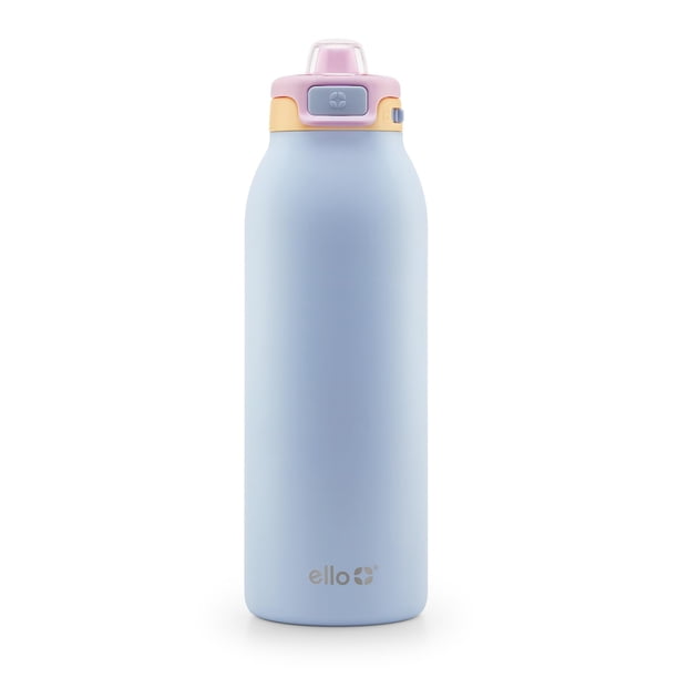 Botella de agua Ello Pop & Fill de acero inoxidable Coastal Sunrise de 1,2 litros