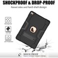 thumbnail image 3 of Kids iPad Case for iPad 9th / 8th / 7th Generation (2021/2020/2019) 10.2 Inch, Slim Duty Drop Proof Shockproof Protective Cover with Kickstand for Apple iPad 10.2 inch (Black), 3 of 7