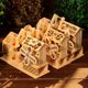 thumbnail image 3 of Clockwork Music Pen Container Holder Pencil Cup Students Desktop Decoration Decor Toy Gift Ornaments Salvador Juguete clásico musical, 3 of 10