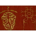 thumbnail image 2 of Baxter Mill Archive 24x18 White Modern Wood Framed Museum Art Print Titled - Japanese Symbols II, 2 of 4