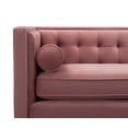 thumbnail image 6 of Jack Tufted Tuxedo Sofa Double Cushion, Ash Rose, 6 of 14