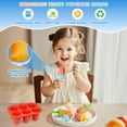 thumbnail image 4 of Silicone 6 Pcs Réutilisables pour Tout-Petits avec Bâtons Faits Maison pour Enfants, 4 of 5