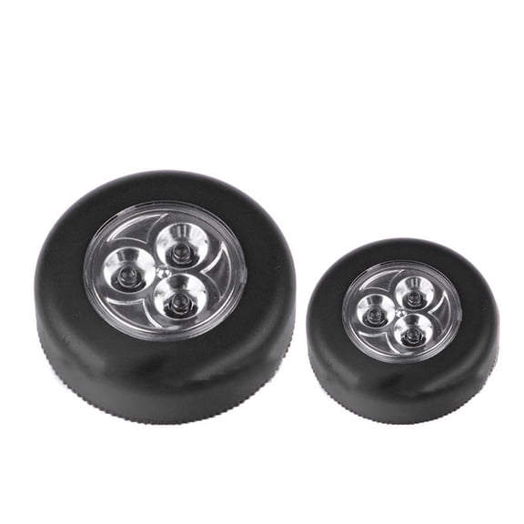 Under Cabinet Lights - Battery Operated Cabinet Lighting with Tap Technology - LED Puck Lights for Kitchen - Stick On Illumination for Shelves and Closets