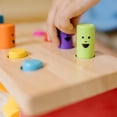 thumbnail image 3 of Banco de madera Toy Melissa & Doug Deluxe con mazo, 3 of 5