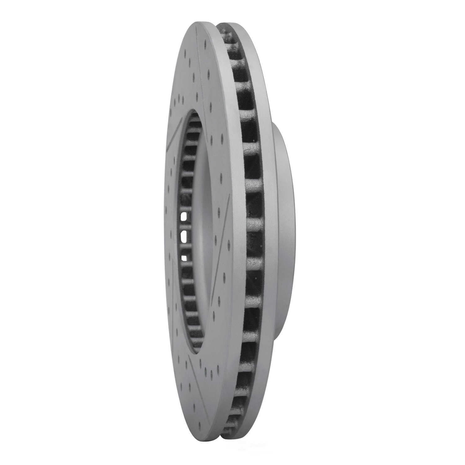 Dynamic Friction Company 830-46038L DFC Geoperformance Rotor - Drilled and Slotted