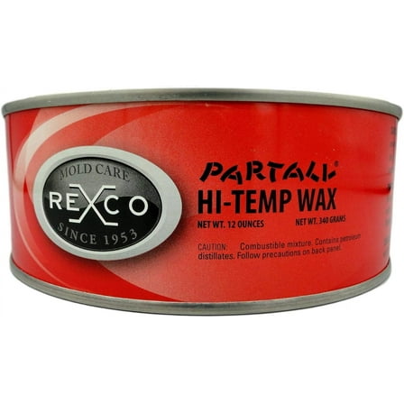 Partall Hi-Temp Mold Release Wax - 12oz