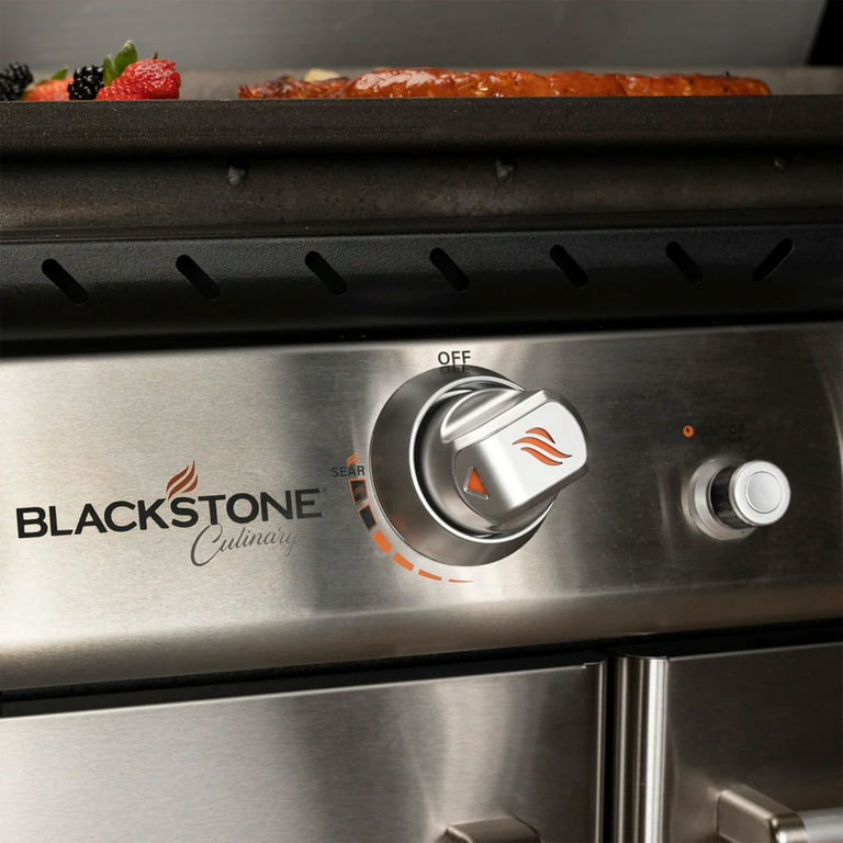 Blackstone 36-in Culinary Omnivore Griddle with Hood 4-Burner Liquid  Propane Flat Top Grill in the Flat Top Grills department at