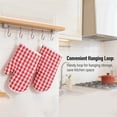 thumbnail image 6 of QIDESHIP Kids Oven Mitts, Heat Resistant Baking Gloves, 450°F Cotton Polyester with Soft Padding, 6-Inch Small Size for Little Chefs, Machine Washable with Hanging Loop for Kitchen Cooking, 6 of 9