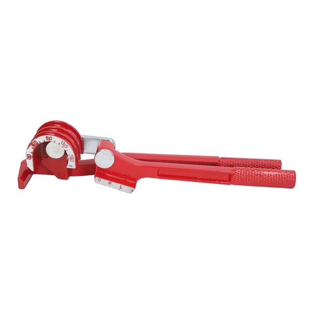 Herramienta manual Jadeshay Mini dobladora de tubos Aleación de aluminio Rojo 0-180°