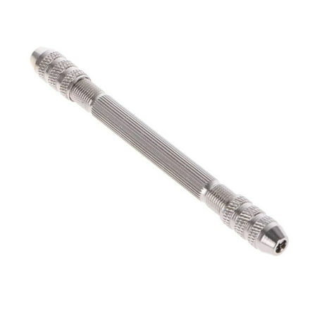 

Double Mini Hand Drill 0.5-3.2mm Chuck With Bits Drilling Wood Plastic Jewelry