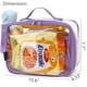 thumbnail image 3 of Lonchera FlowFly, bolsa blanda aislante, pequeña, transparente, violeta, 3 of 7