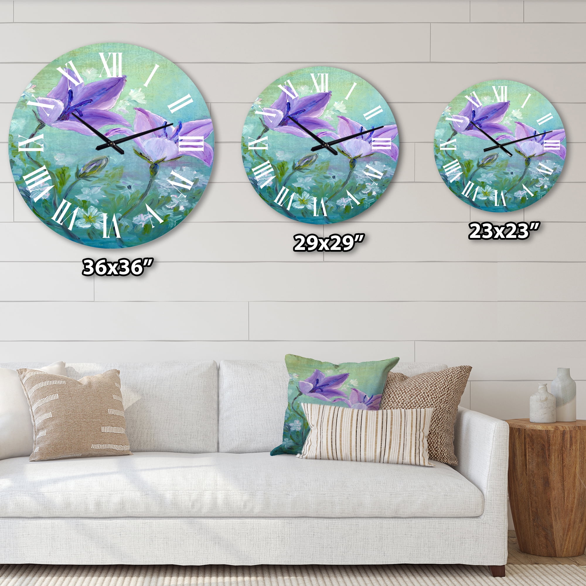 Designart 1 in Traditional Wall Clock