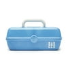 Caboodles Pretty In Petite Classic Cosmetic Case, Blue Marble