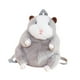 thumbnail image 4 of Mochila de peluche de conejillo de indias, creativa y divertida bolsa de viaje hecha a mano para niños al aire libre. Gris, 4 of 9