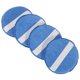 thumbnail image 1 of 4Pcs 12.5cm Almohadilla de Pulido Universal de Microfibra Almohadilla de Abrillantado de Lana para Automóviles Accesorio de Taladro Azul Zafiro, 1 of 7