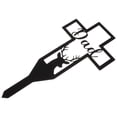 thumbnail image 1 of unbranded Estaca De Cruz Para Cementerio De Hierro Decorativa Para Patio Y Jardín Exterior, 1 of 6