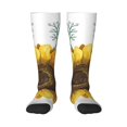 thumbnail image 2 of Lsque Sunflowers (2) Printed Crew Socks Men's Women's LightWeight Thin Casual Calf Socks ,Knee High Socks,Cotton Socks, 2 of 9