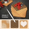 thumbnail image 5 of 16-Pack Square Cork Coasters for Drinks, 5 of 5